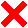 Cross mark