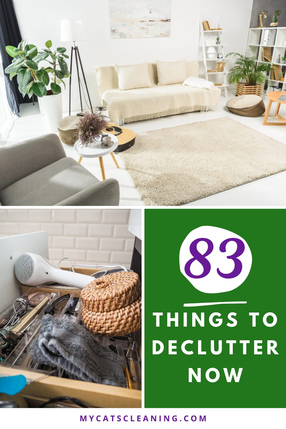 83 things to declutter now