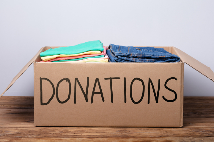 Decluttering closet Donate can be easier than selling
