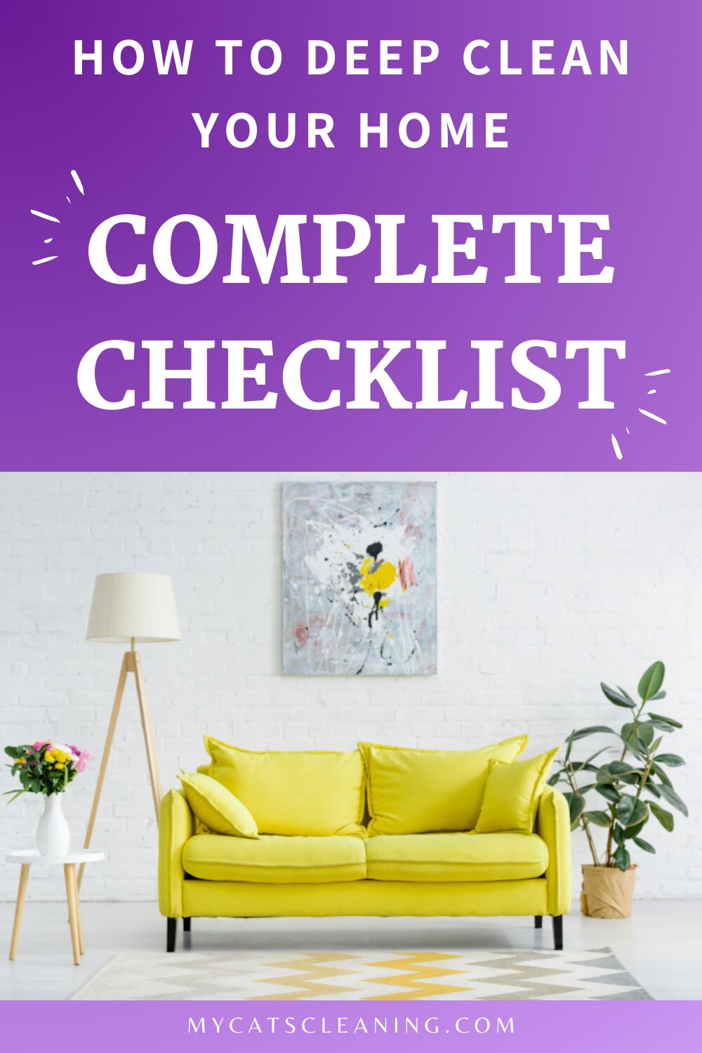 How to deep clean your home: complete checklist