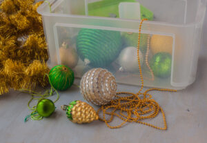 How to store seasonal decorations