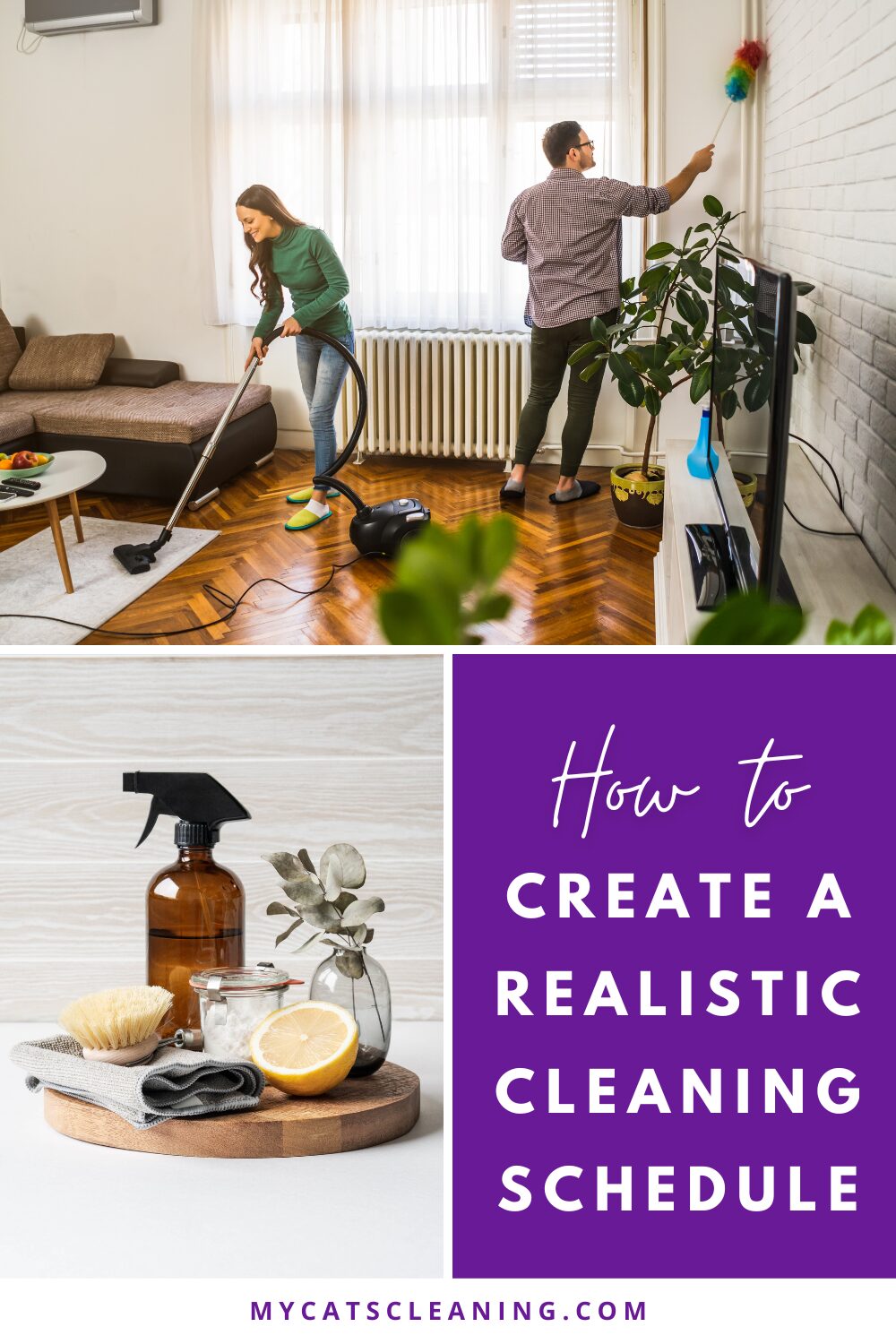 How to create a realistic cleaning schedule