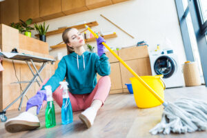 New year cleaning