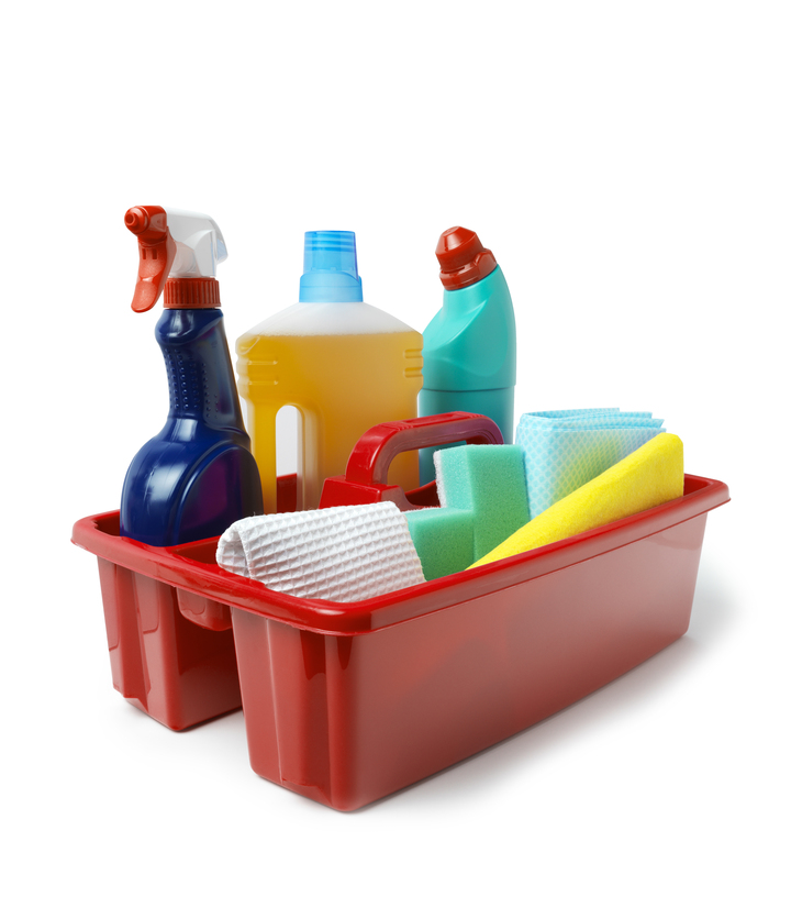 Make your cleaning simple by using a cleaning caddy