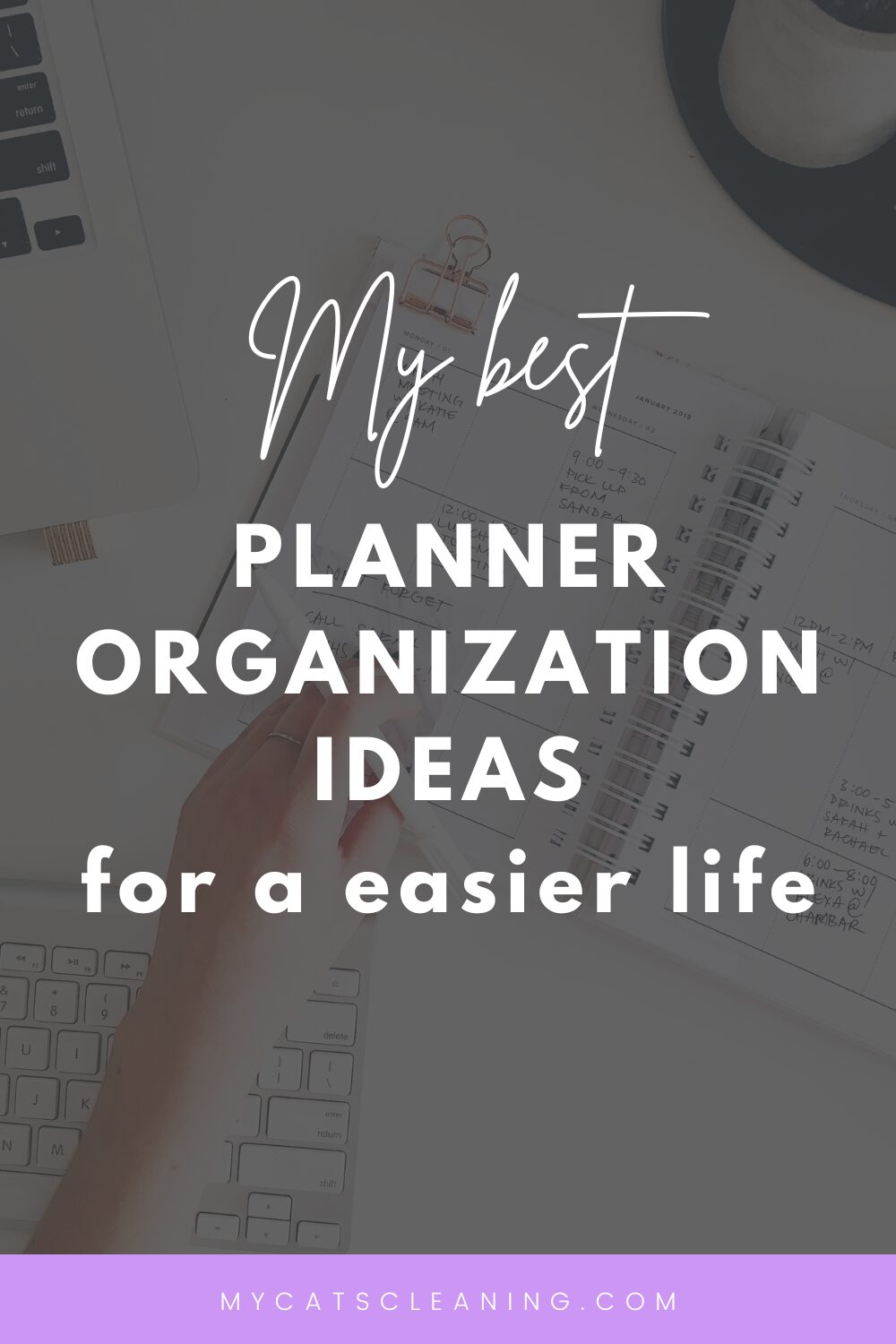 My best planner organization ideas for a easier life