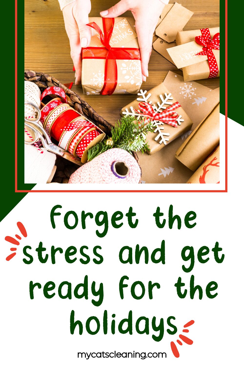 Forget the stress and get ready for the holidays