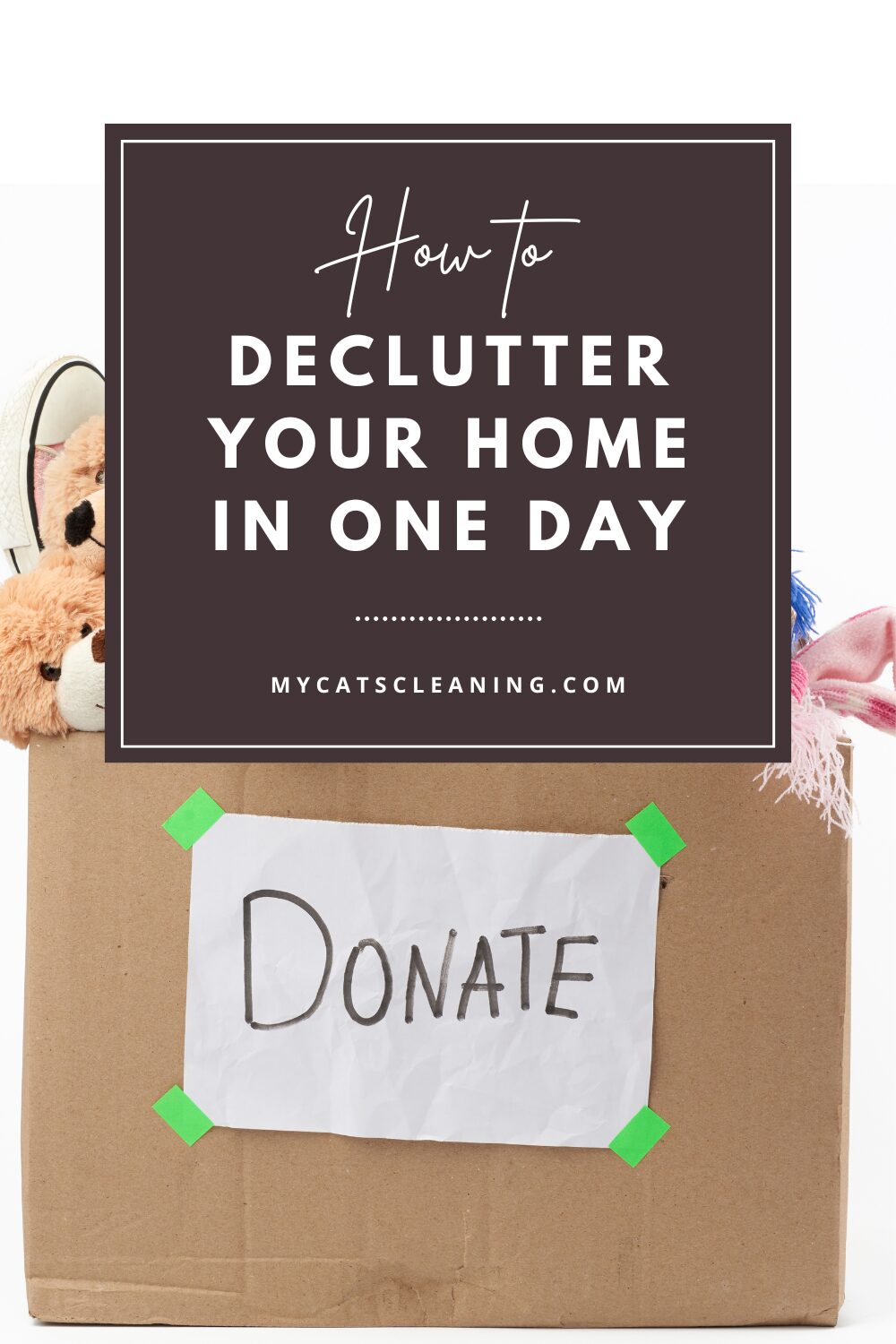 How to declutter your home in one day