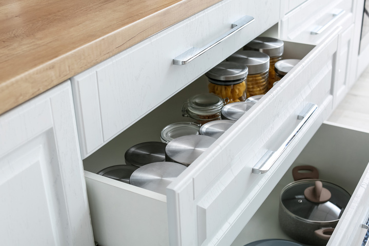 Those deep drawers can be an organizer dream with the right devices