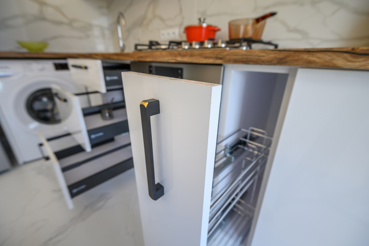 Narrow cabinets can be really useful!