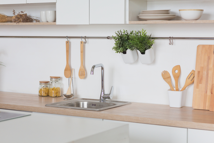 Orderly counters enhance how you feel in your kitchen and use it