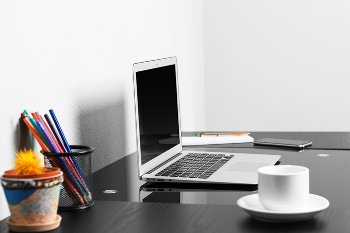 You don't need a large space for your home office