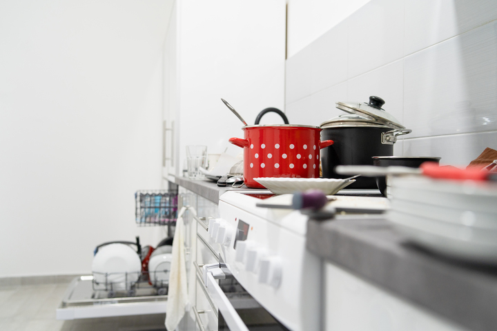 Time to clean that messy kitchen!