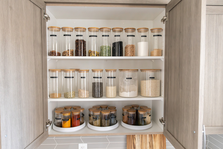 A cluttered kitchen will stay a messy kitchen.