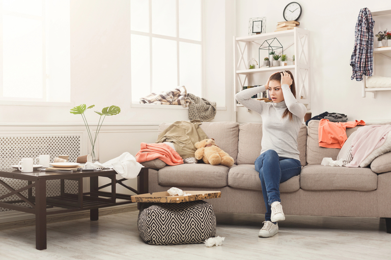 How to get motivated to clean your messy house when you're fed up with it