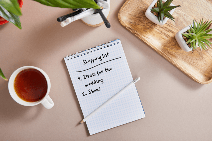 How to stop impulse buying? Try making a list